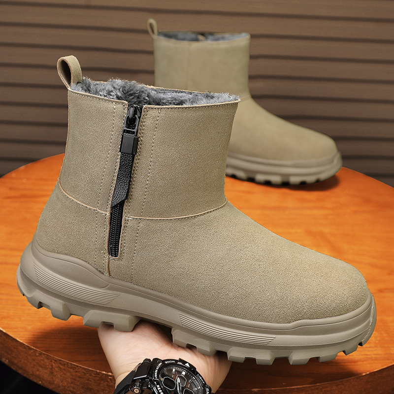 Streetwear Brand Shoes - Italian Brand Men's ankle boots Workwear