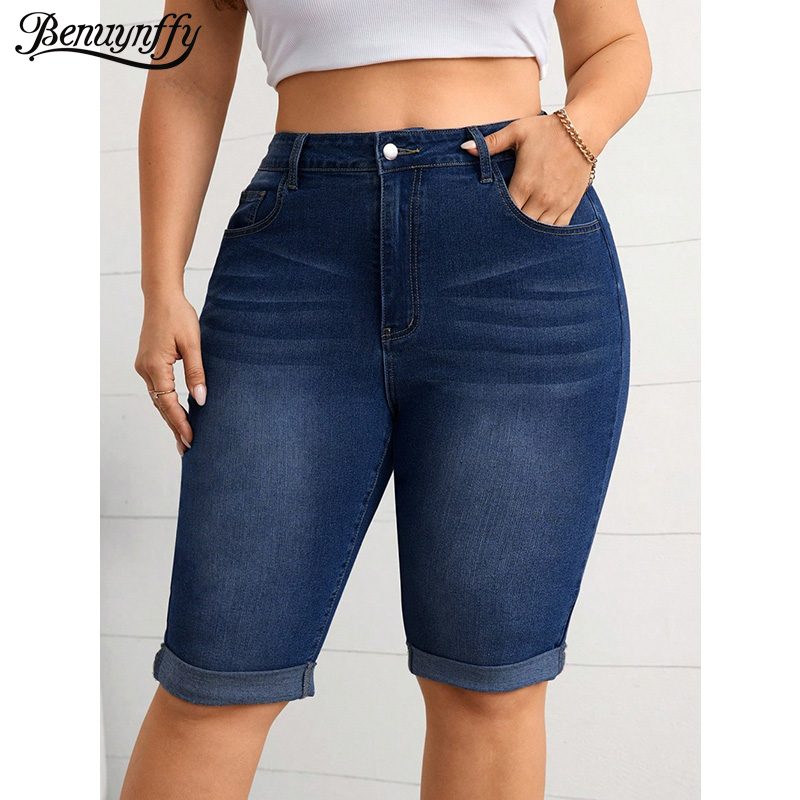 Streetwear Brand Pants - Benuynffy Plus Size Vintage Mid Waisted