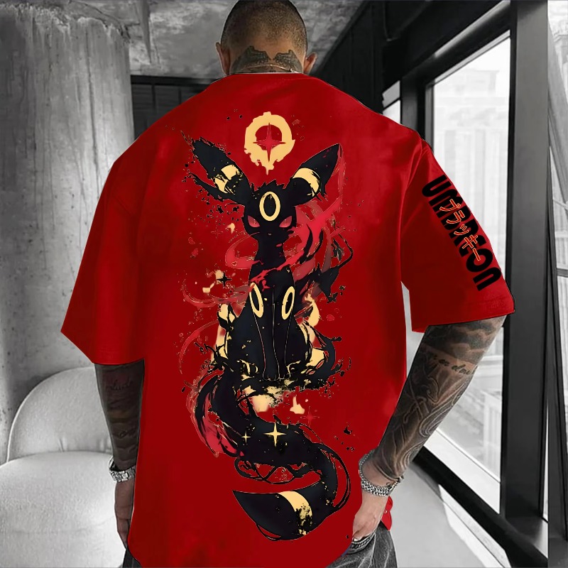 Streetwear Brand Shoes - Pokémon Co-branded Print T-shirt 2025 Summer
