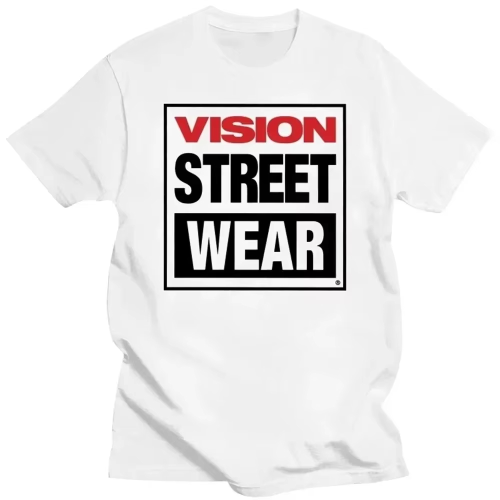 Vision Streetwear Brand - White Vision Wear Fashion Trendy Skateboard