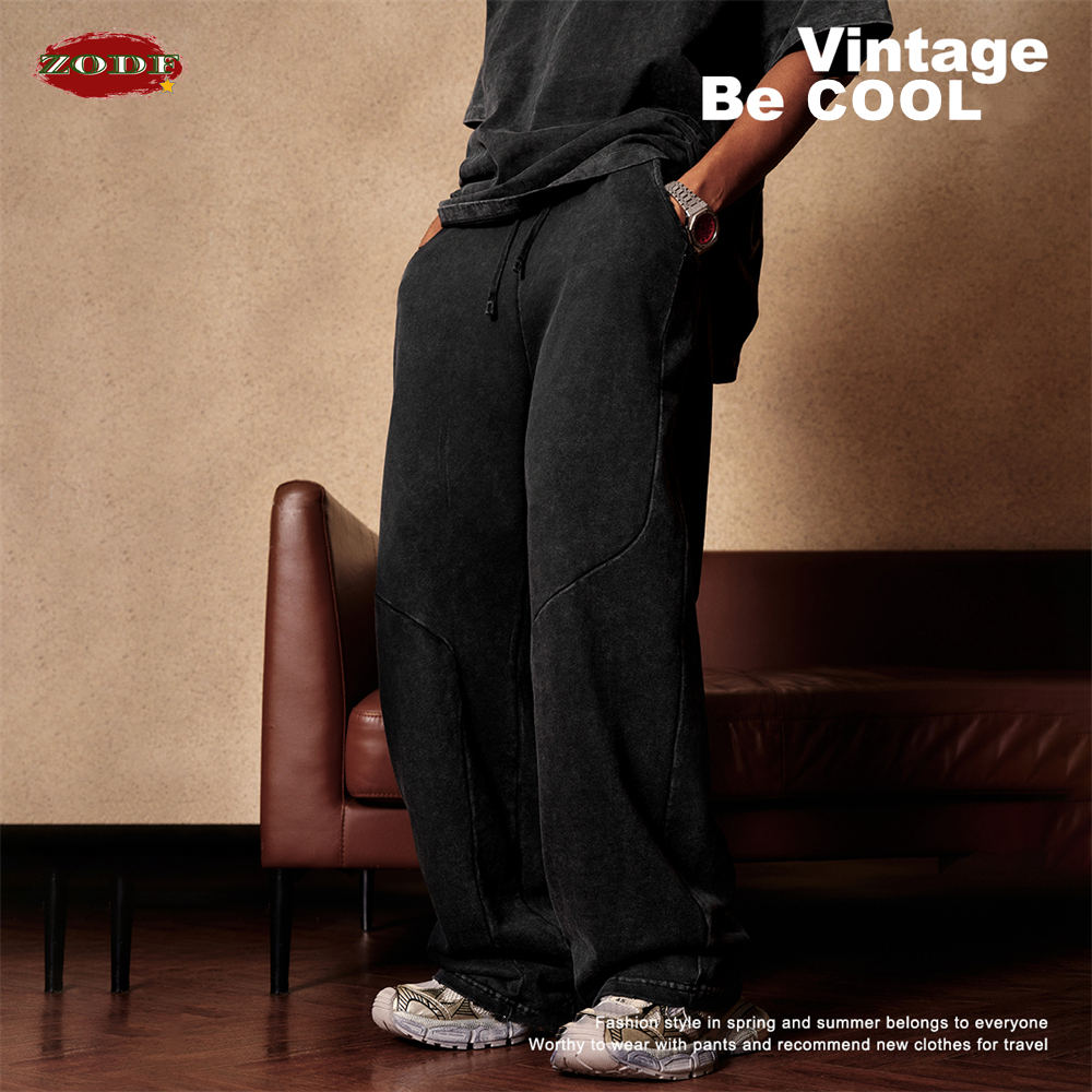 ZODF Retro 2024 Spring Men Was - Streetwear Brand Pants 评论和价格
