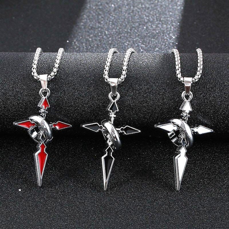 Trendy Brand Cross Pendant Nec - Streetwear Brand Jewelry 评论和价格