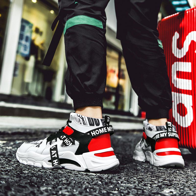 Large Size High Top Chunky Man - Streetwear Brand Jewelry 评论和价格