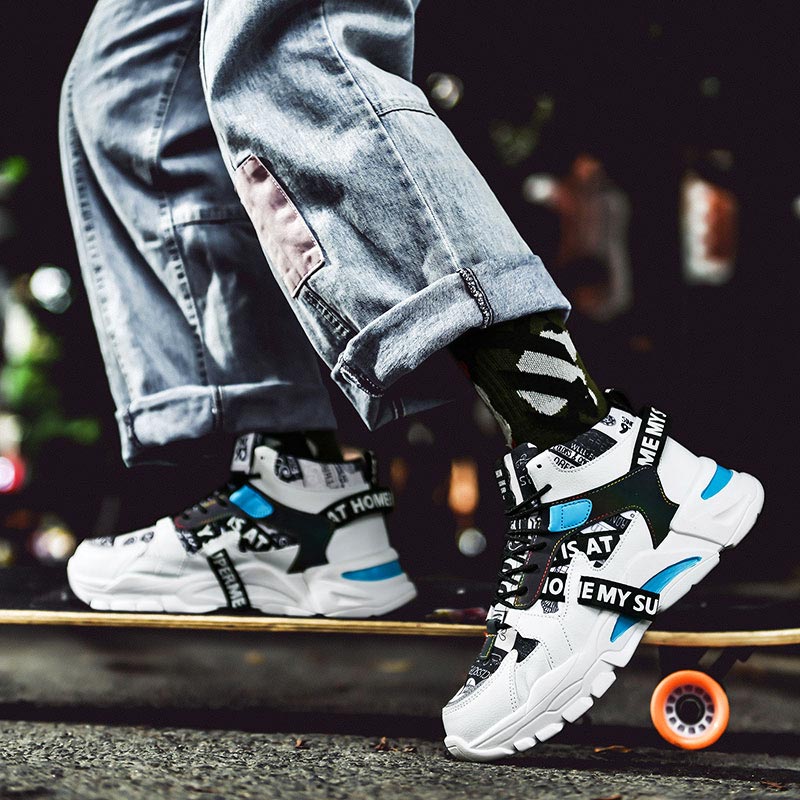 Large Size High Top Chunky Man - Streetwear Brand Jewelry 评论和价格