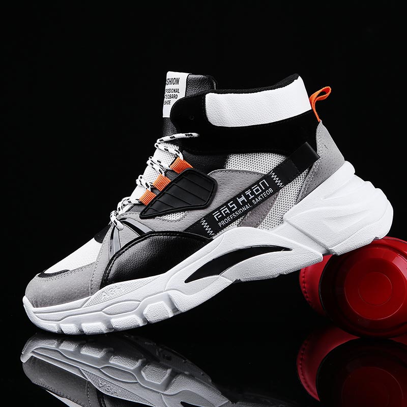 Hightop Summer Men's Sport Sho - Streetwear Brand Shoes 评论和价格