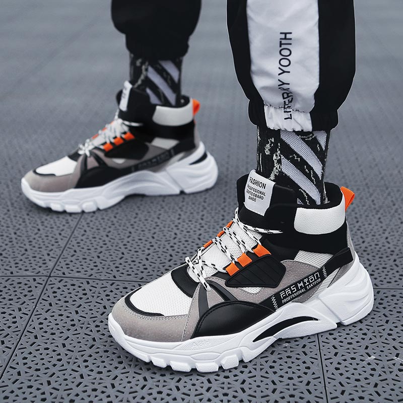 Hightop Summer Men's Sport Sho - Streetwear Brand Shoes 评论和价格