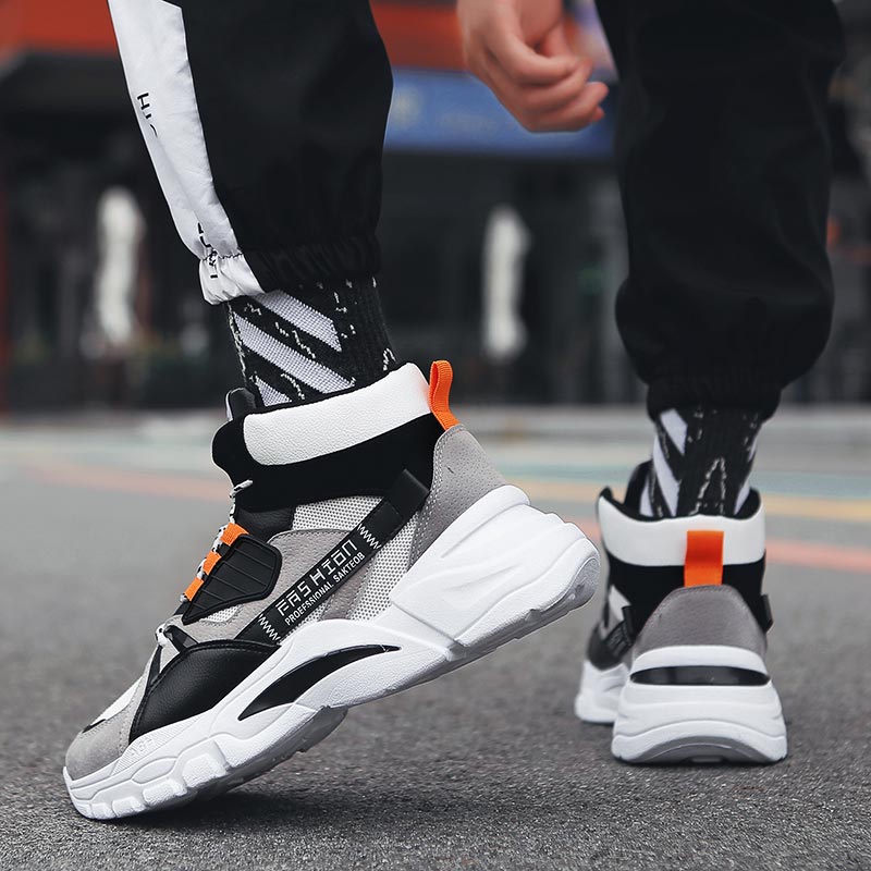 Hightop Summer Men's Sport Sho - Streetwear Brand Shoes 评论和价格