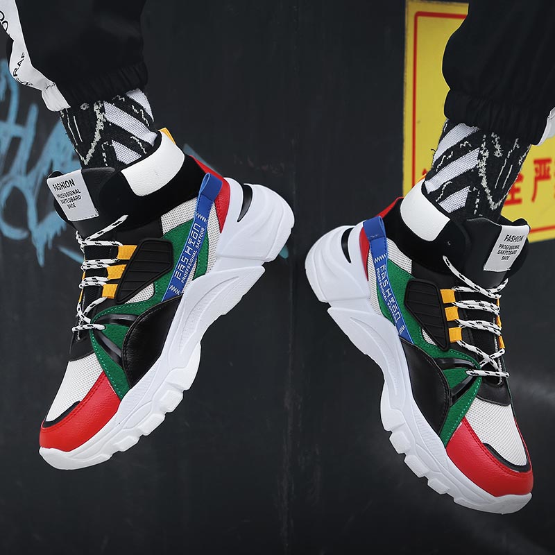Hightop Summer Men's Sport Sho - Streetwear Brand Shoes 评论和价格
