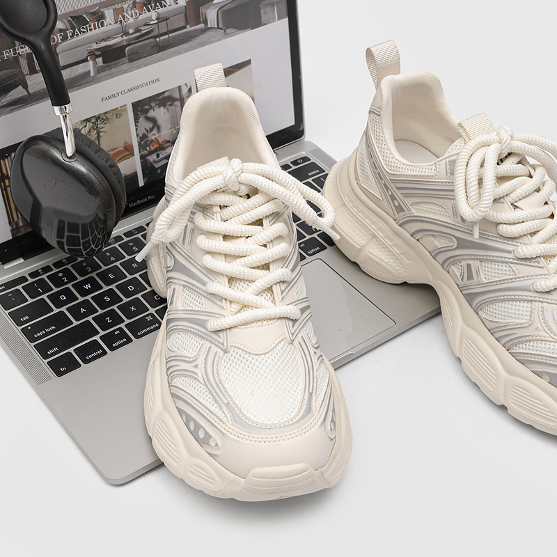 Niche Brand Spring New Mesh Br - Streetwear Brand Shoes 评论和价格