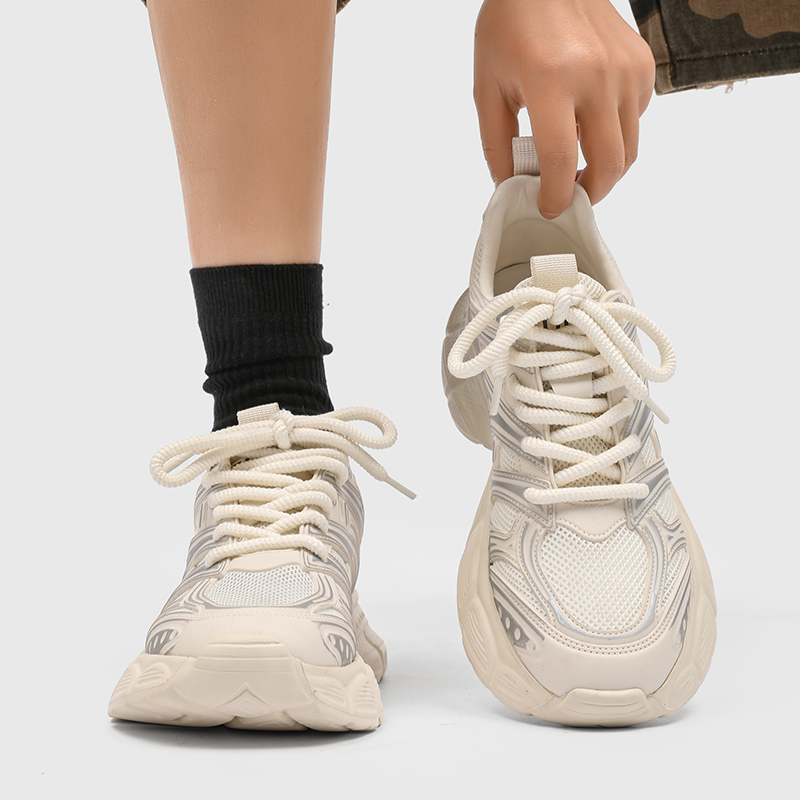 Niche Brand Spring New Mesh Br - Streetwear Brand Shoes 评论和价格