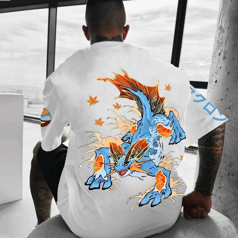 Pokémon Co-branded Print T-shi - Streetwear Brand Shoes 评论和价格