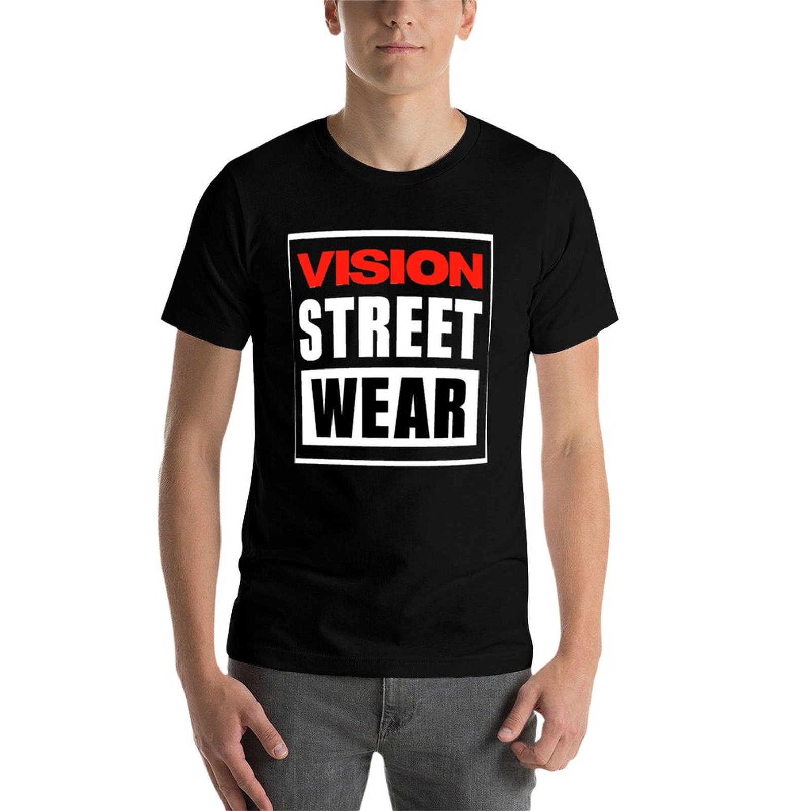Vision Street Wear T-Shirt t s - Vision Streetwear Brand 评论和价格