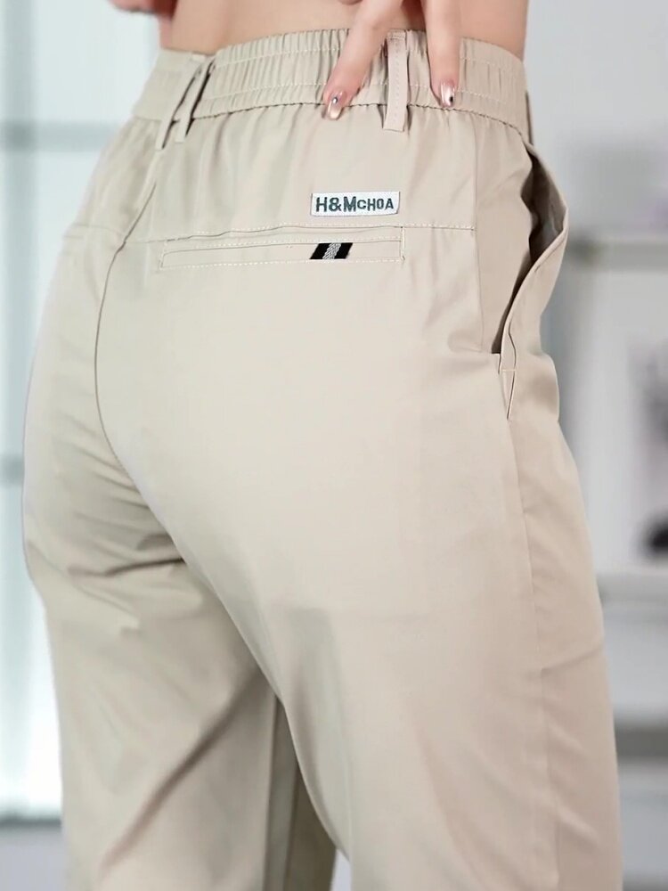 Summer ice silk 4 Colors New M - Streetwear Brand Pants 评论和价格