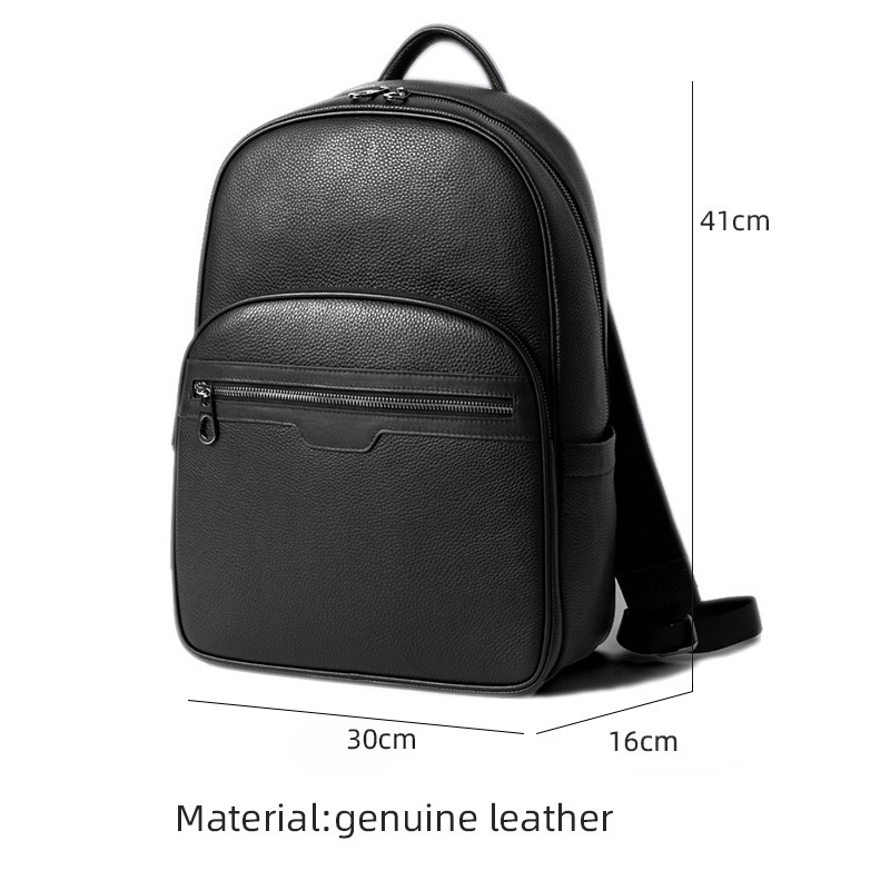 New Brand Genuine Leather Men  - Streetwear Brand Backpack 评论和价格